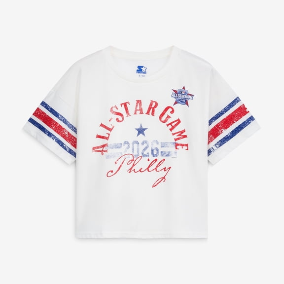 Women's Starter Cream 2026 MLB All-Star Game Hurry Up Offense T-Shirt