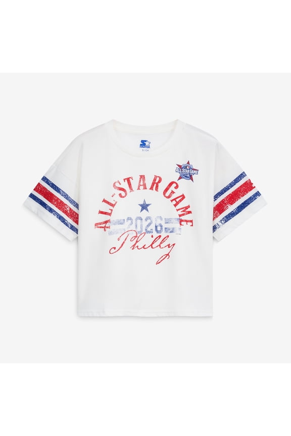 Women's Starter Cream 2026 MLB All-Star Game Hurry Up Offense T-Shirt