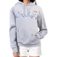 thumbnail image 1 of Women's Starter Gray New York Mets Groovy Script Team Fleece Pullover Hoodie, 1 of 2