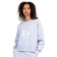 thumbnail image 1 of Women's Starter  Light Blue Golden State Warriors Pastel Boxy Sweatshirt, 1 of 3