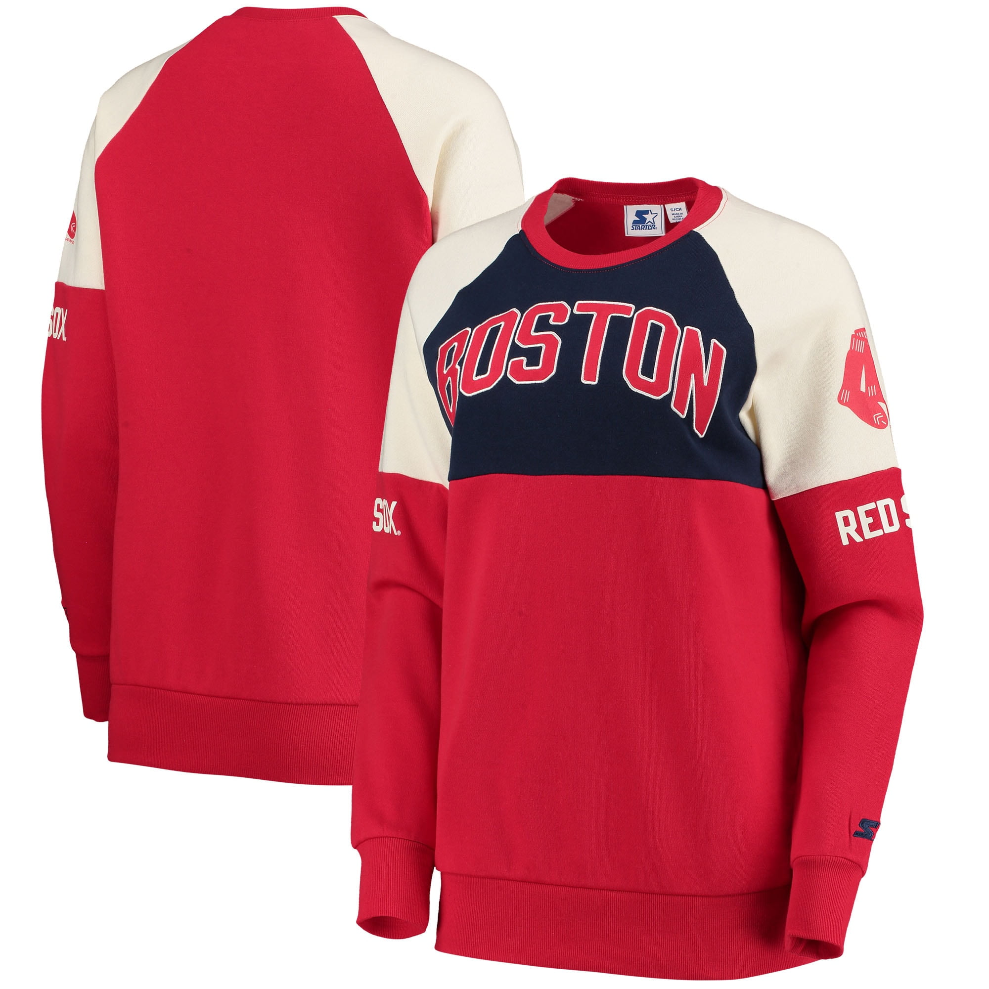 売れ筋商品|||スターター パーカー・スウェットシャツ アウター レディース Women's Navy, Red Boston Red Sox Hail Mary Full-Zip Hoodie Navy, Red Women's Starter Navy/Red Boston Red Sox Hail Mary Full-Zip