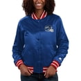 thumbnail image 1 of Women's Starter Royal New York Giants Full Count Satin Full-Snap Varsity Jacket, 1 of 2