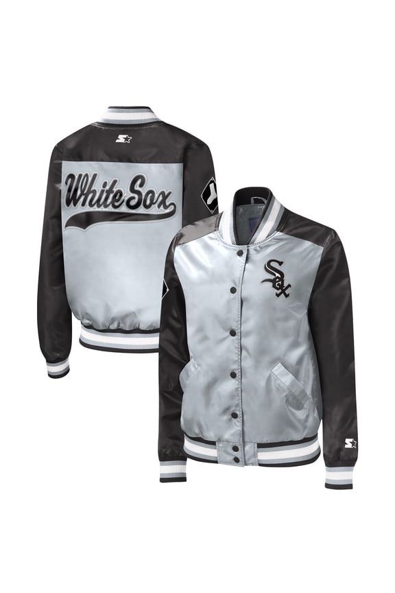 Women's Starter Silver Chicago White Sox The Legend Full-Snap Jacket