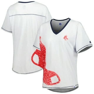 Women's Boston Red Sox Nike Navy Mascot Outline Weekend Tri-Blend T-Shirt