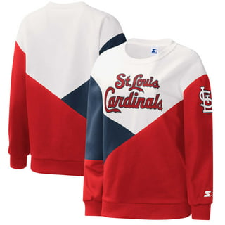 Men's Starter Red St. Louis Cardinals The Captain II Full-Zip Varsity Jacket