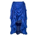 thumbnail image 1 of Women's Steampunk Gothic Skirt Party Ruffle High Waist Punk Skirt Long High Waist Retro Vintage Clothes-6-5XL, 1 of 7