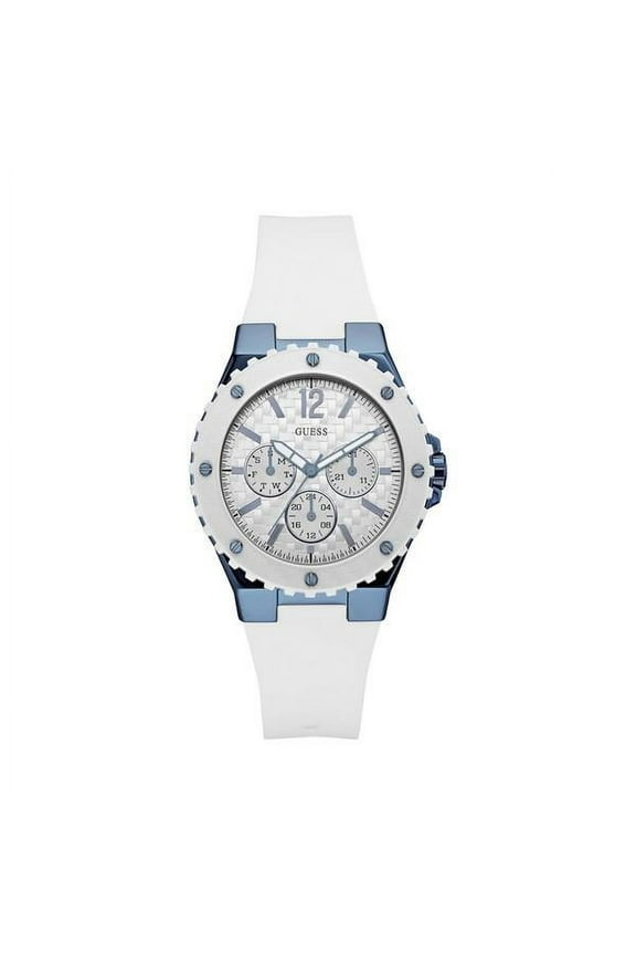 Women's Steel Collection U0149L6 White Rubber Quartz Fashion Watch