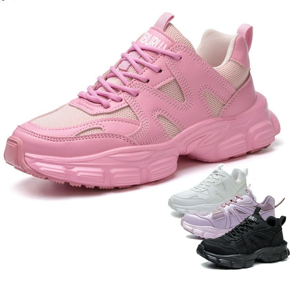 Women's Steel Toe Shoes Lightweight Work Shoes, Safety Trainers with Breathable Mesh, Non-Slip Industrial Shoes for Construction, Warehouse & Factory Work