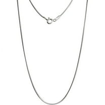 Women's Sterling Silver 0.8mm Herringbone Necklace