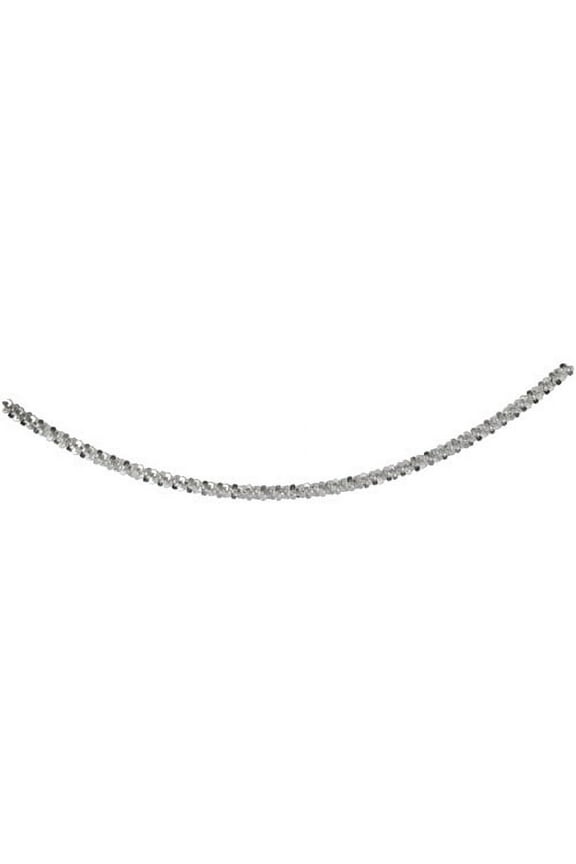 Women's Sterling Silver 040 Criss Cross Anklet, 9"