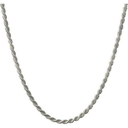 Women's Sterling Silver 050 Solid Rope Necklace