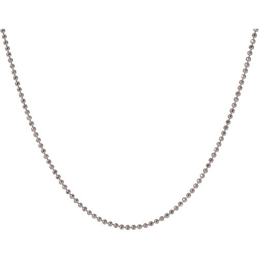 Women's Sterling Silver Bead Chain Necklace - image 1 of 1