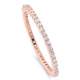 thumbnail image 1 of Women's Sterling Silver CZ Eternity Band 1.5MM ( Size 4 to 10 ), 1 of 2