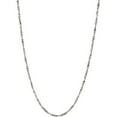 thumbnail image 1 of Women's Sterling Silver Serpentine Necklace, 20", 1 of 2