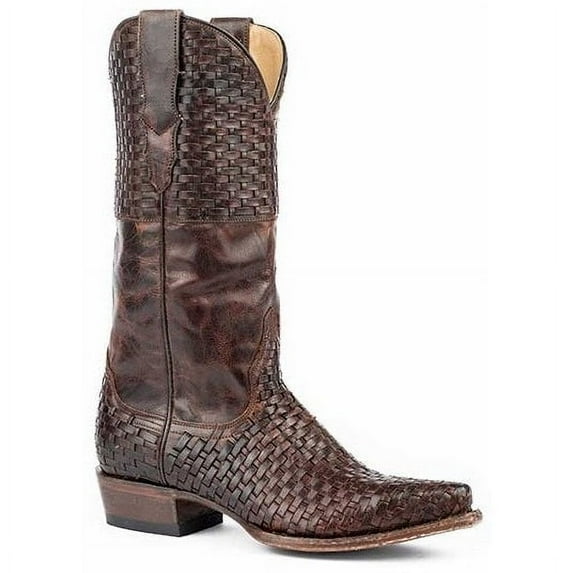 Women's Stetson Bea Boots Snip Toe Handcrafted Brown