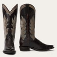 thumbnail image 1 of Women's Stetson Calista Leather Boots Snip Toe Handcrafted Brown, 1 of 7