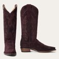 thumbnail image 1 of Women's Stetson Casey Leather Boots Snip Toe Handcrafted Wine, 1 of 5
