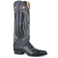 thumbnail image 1 of Women's Stetson Celeste Leather Boots Handcrafted Black, 1 of 1