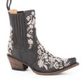thumbnail image 1 of Women's Stetson Cordelia Leather Boots Handcrafted Black, 1 of 1