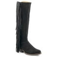 thumbnail image 1 of Women's Stetson Dani Suede Boots Handcrafted Black, 1 of 1
