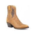 thumbnail image 1 of Women's Stetson Eliza Leather Boots Snip Toe Handcrafted Brown, 1 of 1