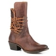 thumbnail image 1 of Women's Stetson Emory Leather Boots Handcrafted Brown, 1 of 1