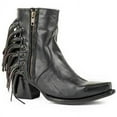 thumbnail image 1 of Women's Stetson Evie Leather Boots Handcrafted Black, 1 of 2