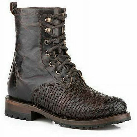 Women's Stetson Gemma Leather Boots Handcrafted Brown