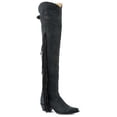thumbnail image 1 of Women's Stetson Glam Boots Snip Toe Handcrafted Black, 1 of 3