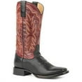 thumbnail image 1 of Women's Stetson Jessica Leather Boots Handcrafted Black, 1 of 3