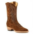 thumbnail image 1 of Women's Stetson Nora Boots Handcrafted Suede Brown, 1 of 1