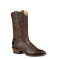 thumbnail image 1 of Women's Stetson Nora Leather Boots Snip Toe Handcrafted Chocolate, 1 of 1