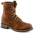 thumbnail image 1 of Women's Stetson Sam Suede Leather Boots Handcrafted Brown, 1 of 2