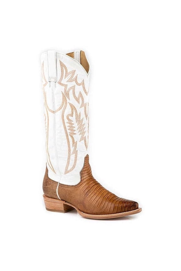 Women's Toni Exotic Lizard Tall Western Boot Snip Toe - 12-021-6119-4334 TA 9 M US