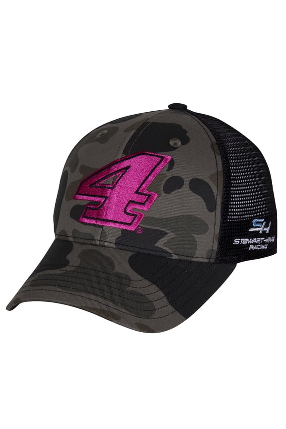 Women's Stewart-Haas Racing Team Collection Camo Josh Berry Adjustable Hat