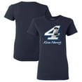 thumbnail image 1 of Women's Stewart-Haas Racing Team Collection Navy Kevin Harvick Driver T-Shirt, 1 of 3