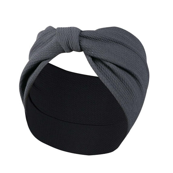 Women's Stiff Knit Sports Headband For Exercise With Wicking Function Elastic Band And Detachable Head Wrap Headband for Sports Fall Things for Women Hair Bands for Women Yoga Headbands Men Headbands