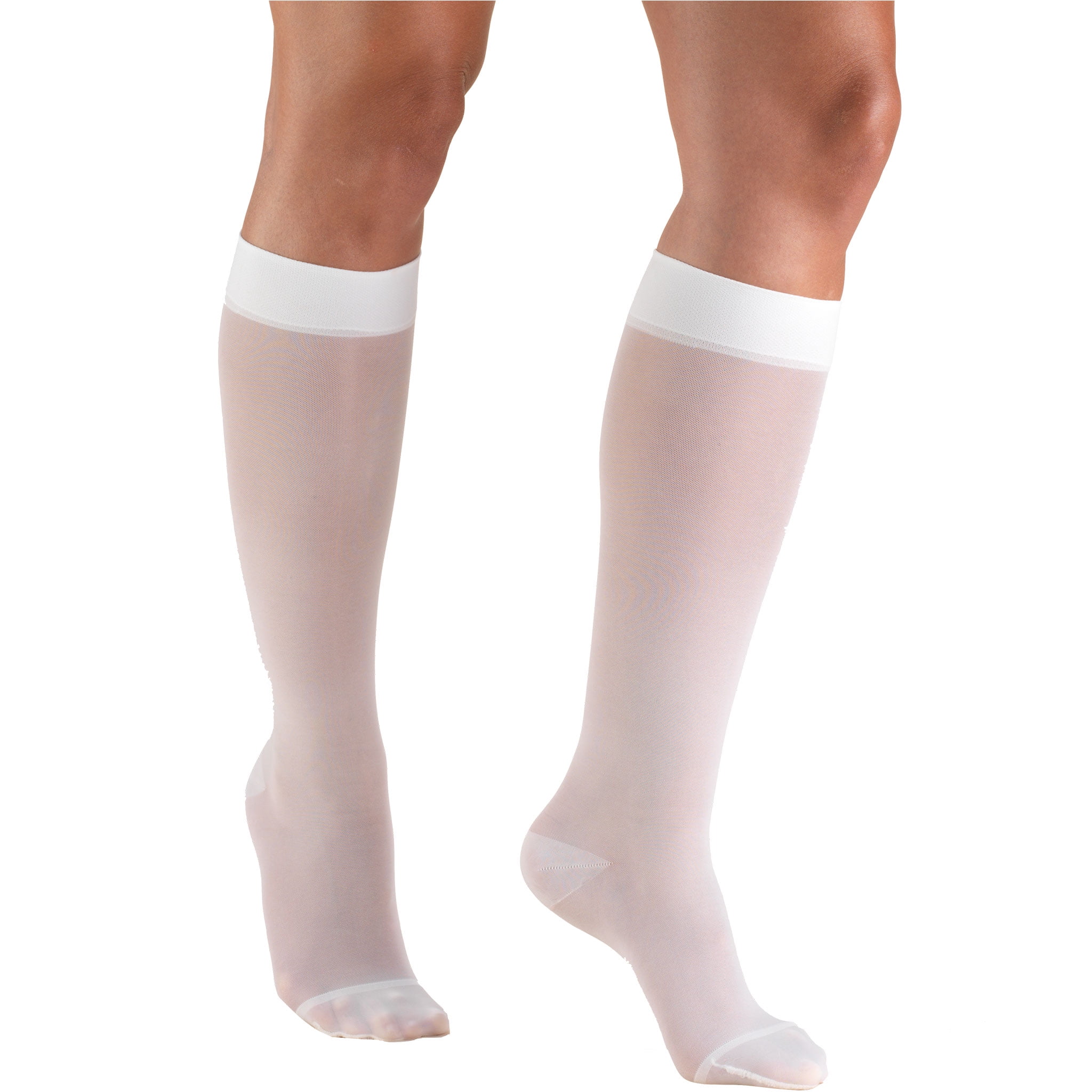 Truform Women's Stockings, Knee High, Sheer: 15-20 mmHg, Beige