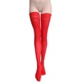 thumbnail image 1 of Women's Stockings Velvet Long Tube Stockings Anti Knee Socks Sexy Lace High Thigh Stockings, 1 of 7