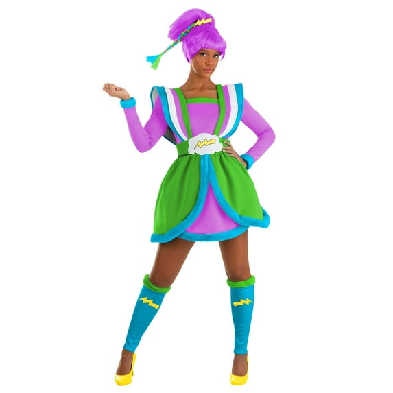 Women's Stormy Rainbow Brite Costume