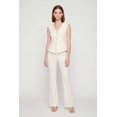 thumbnail image 1 of Women's Straight Leg Crepe Knit Pintuck Detail Pants, 1 of 4