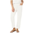 thumbnail image 1 of Women's Straight Leg Versatile Summer Linen Pants, Loose Elastic Waist Dressy Business Casual Trousers with Pockets, 1 of 6