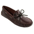 thumbnail image 1 of Minnetonka Women's Classic Driving Moccasin,Dark Brown Lariat,9.5 M US, 1 of 3