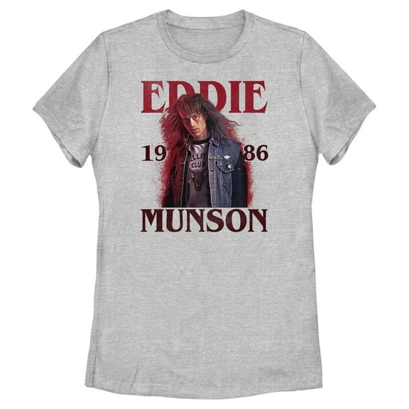 Netflix Women's Stranger Things 1986 Eddie Munson Graphic T-Shirt