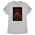 thumbnail image 1 of Netflix Women's Stranger Things Caution Creel House Rift Poster Graphic T-Shirt, 1 of 4
