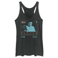 thumbnail image 1 of Netflix Women's Stranger Things Eleven Boxed Up Racerback Tank Top Black Heather Large, 1 of 4