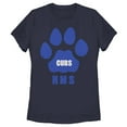 thumbnail image 1 of Netflix Women's Stranger Things Hawkins Middle School Cubs Logo Graphic T-Shirt, 1 of 4