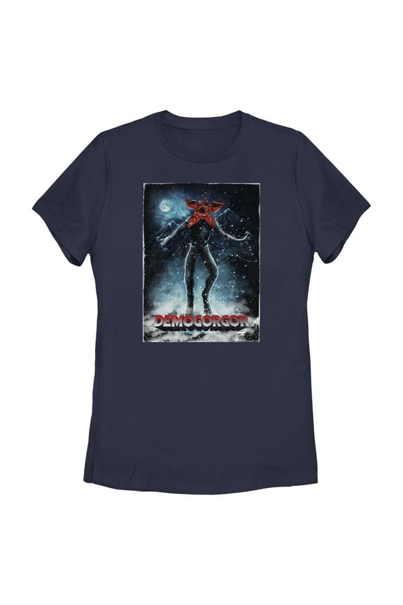Netflix Women's Stranger Things Prey Hunting Demogorgon Graphic T-Shirt