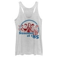 thumbnail image 1 of Netflix Women's Stranger Things Retro Summer of '85 Racerback Tank Top White Heather 2X Large, 1 of 3