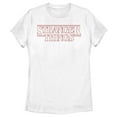 thumbnail image 1 of Netflix Women's Stranger Things Sleek Outline Logo Graphic T-Shirt, 1 of 4